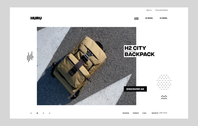 Huru — real life-like online product presentation screenshot 2